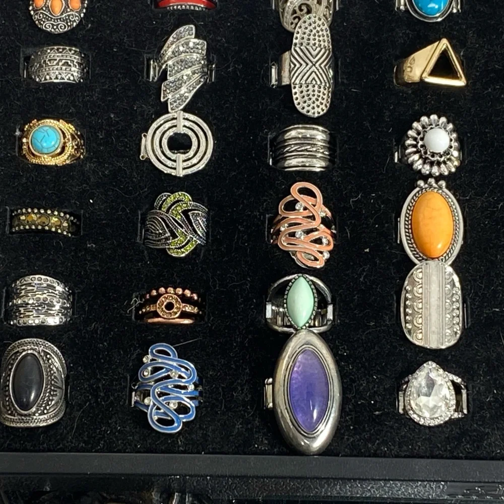 Vibrant Gemstone Ring Collection Mix and match $5 Each or 5/$20!